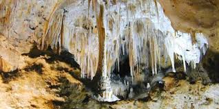 Inside Limestone Caves Baratang stalactites formations