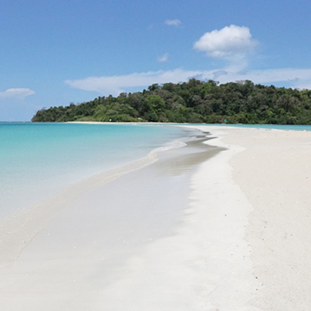 Rose Island Andaman sightseeing view