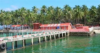 Rose Island Andaman ruins