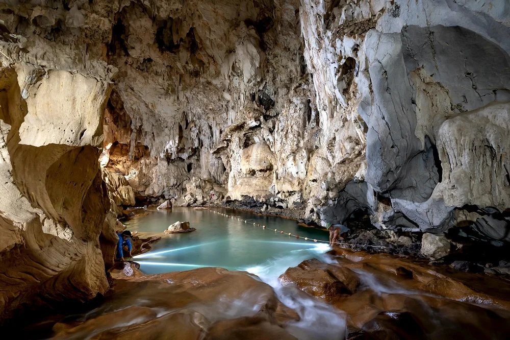 Inside Limestone Caves