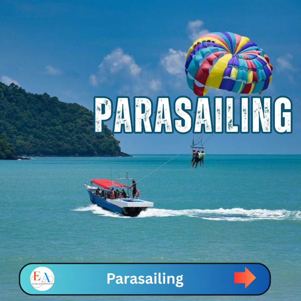 Parasailing in ANDAMAN